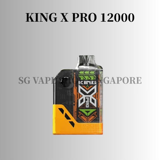 King X Pro 12000 Puffs Disposable Vape Collection  SG Vape Shop Vape  Vape  Singapore SG Vape