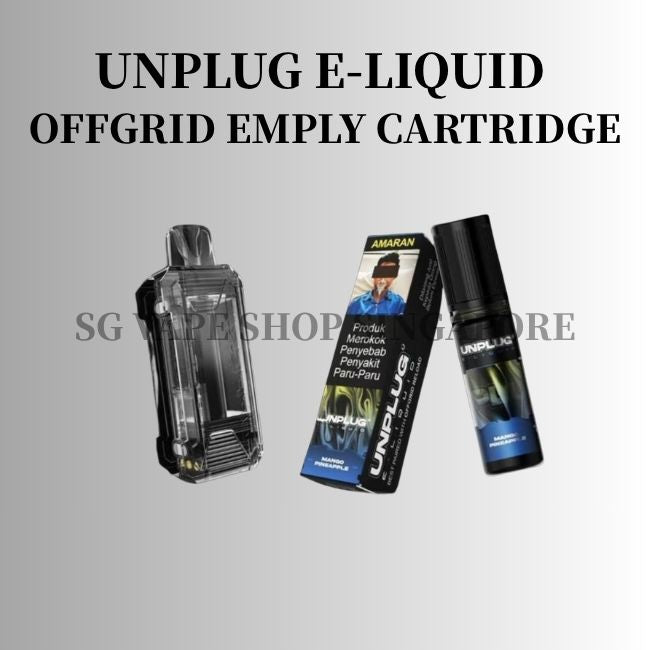 Unplug E-Liquid & Offgrid Reload Cartridge | SG Vape Shop Singapore ...